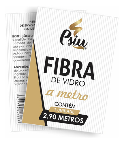 Fibra De Vidro C/ 2,90 Metros Nails Unha Gel Manicure