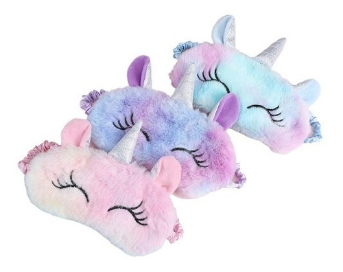 Antifaz Dormir Unicornio Descansar Ojos Varios Color Kawai