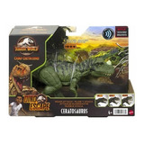 Figura Ceratosaurus Jurassic World Ruge Y Ataca Mattel