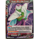 Dragon Ball Super Tcg Piccolo,with A New Student Bt22-017 C 