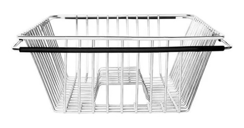 Escorredor De Pratos Em Inox Regulável Debacco De 35 A 48cm