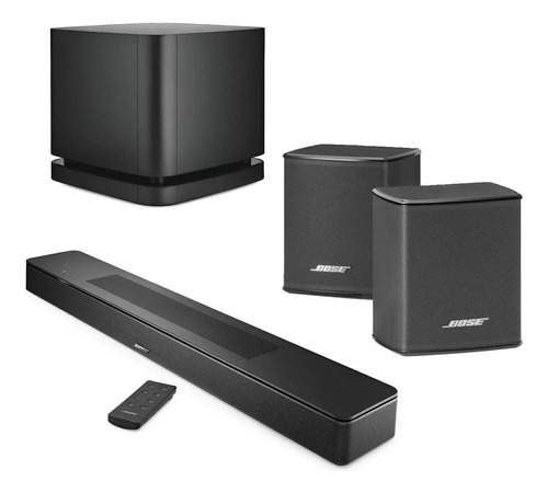 Bose Kit Com Soundbar 600 Dolby Atmos + Subwoofer + 2 Caixas