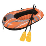 Bote Inflable Gomon Bestway Kondor 100 Con Remos Premium