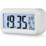Despertador Reloj De Buro Digital Led Para Oficina Recamara
