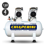 Compressor Ar Odontológico 20pés 150 Litros 21235 Chiaperini 220v