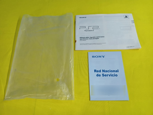 Manual Original Ps2 Playstation 2 Modelo 90010