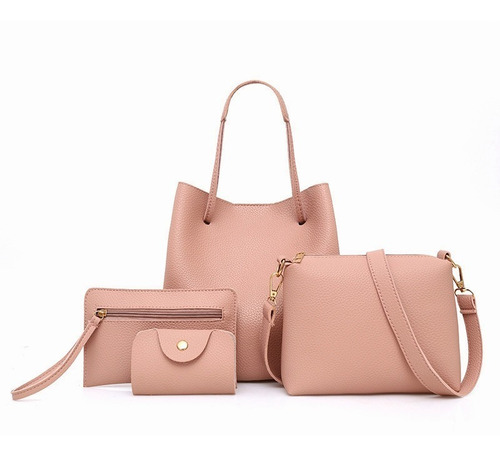 Bolso Casual De Nueva Moda Para Mujer, 4 Piezas