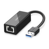 Adaptador De Red Ugreen Usb 3.0 A Ethernet Rj45 Lan Gigabit