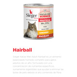 Latas Sieger Katze Chicken Hairball 340g.