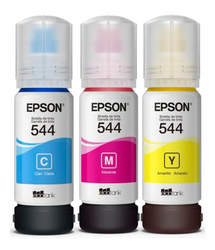 Frasco Tinta Epson 544 Colores L3110 L5190 L3150 