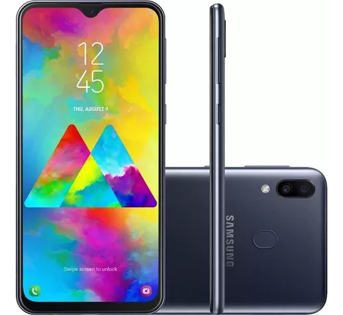 Usado: Samsung Galaxy M20 64gb Azul Bom Estado