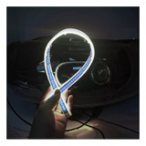 Tira De Led 30 Cm Flexible Drl Con Doble Funcion Secuencial