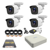 Kit Hilook 4 Camaras 1080p 2 Mp 500 Gb Msi