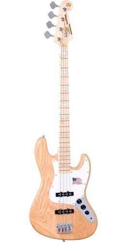 Bajo Eléctrico Jazz Bass  Sx Fjb-75 American Ash 