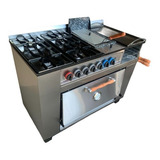 Cocina Industrial Tecnocalor 4h + Plancha Freidora Carlitero