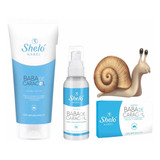 Crema Facial Baba De Caracol + Suero Facial + Jabón Facial..