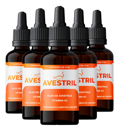 Avestril Original 5 Unidades Promoção Exclusiva Entrega Já