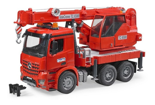 Grua Mercedez Benz Telecrane Tc 6500 Luz Sonido Bruder 3670