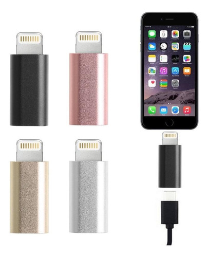 Adaptador Micro Usb Para iPhone Muy Buena Calidad Oferta !