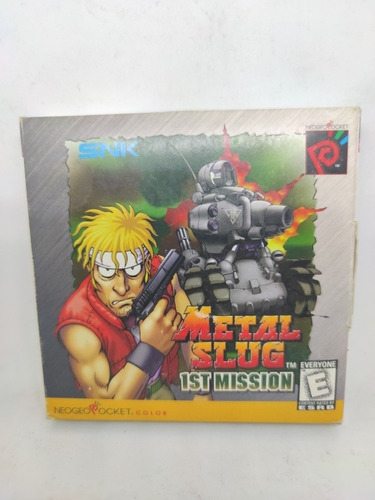 Videojuego Metal Slug 1st Mission Para Neo Geo Pocket Color
