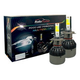 Kit De Focos Led Automotriz 2 Caras Multicolor Alta Y Baja 