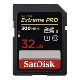 Cartão De Memória Sandisk Sdsdxpk-032g-gn4in  Extreme Pro 32gb
