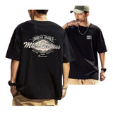 Oversize Street Hip Hop Camiseta De Manga Corta Para Hombres