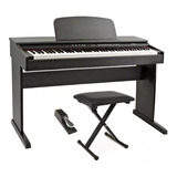 Piano Digital Electrico Rp120 88 Teclas Con Peso + Taburete