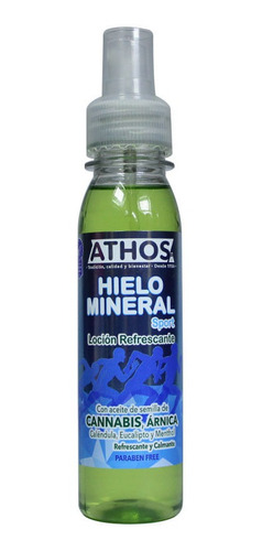 Loción Hielo Mineral Sport Athos - Calmante - Refresca×120ml