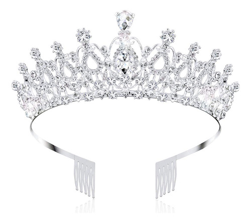 Nodg Tiaras Y Coronas De Plata Para Mujeres Coronas De Crist