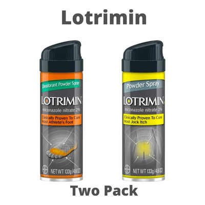Paquete De 2 Lotrimin Spray En Polvo Para Pie De Atleta | Envío gratis