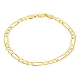 Pulsera De Oro Amarillo 14k 21cm Cal 120-120gaxpde1321a Diámetro 10.5 Cm Largo 21 Cm