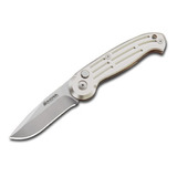 Navaja Boker Magnum Acero Hoja 6,5 Cm Automática 