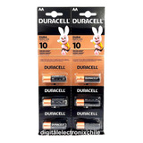 Pack Duracell Doble Aa Extra Duracion Alkalinas 6 Unidades