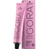 Kit Tintura Schwarzkopf Professional  Igora Royal Specialities Fashion Lights Tono L-77 Mechas Cobrizo Intenso Para Cabello