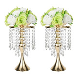 2 Pcs 37cm/14.6 Pulgadas Jarrones De Boda Mesa, Portave...