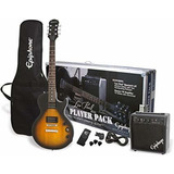 EpiPhone Les Paul Player Pack Guitarra Eléctrica (vintage Su