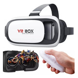 Casco Realidad Virtual Para Celular Android Vr 3d + Joystick