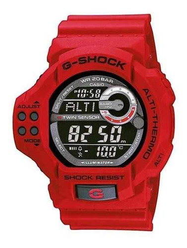 Reloj Casio G-shock Gdf-100-4er Alti-thermo Original Usado