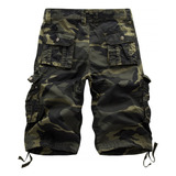 Pantalones Cortos De Trabajo Camuflaje Hombre Talla Grande