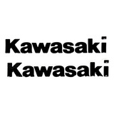 Emblema Adesivo Resinado Kawasaki Preto Re30 Fk