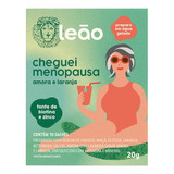 Chá Leão Fases Cheguei Menopausa - Amora E Laranja 10 Sachês