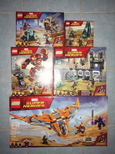 Lego Infinity War 5 Sets Año 2018