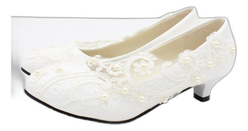 Zapatos Planos, Para Bodas Y Novias, Tallas Para Mujer [u]