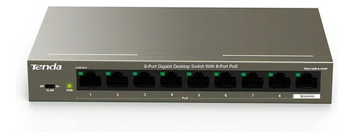 Switch Tenda Teg1109p-8-102w Gigabit Con 8 Puertos Poe