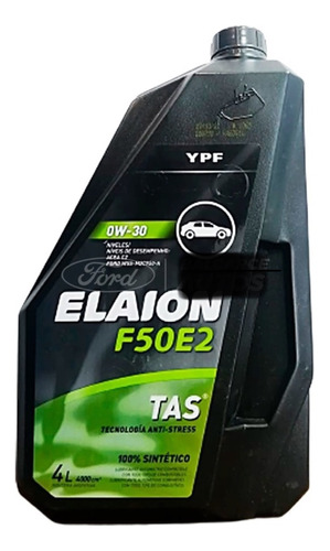 Aceite Elaion 4 Litros Ford Ranger/ F150 Raptor Ypf