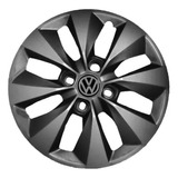 Taza Vw Gol Trend 2013 En Adelante Grafito Rodado 14 + Logo