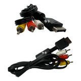 10 Rca Cable Av Audio Video Compatible Playstation 2 Y Ps3