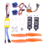 Kit Motor Brushless + Speed Esc 30a + Helices Aeromodelismo