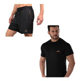 Combo Urbx! Short Microfibra + Remera Deportiva Nng